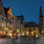 Marktplatz Cochem am Abend